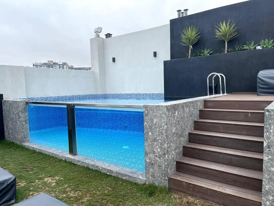 Luxury Apartment In Miraflores With Rooftop Pool Lima Exterior foto